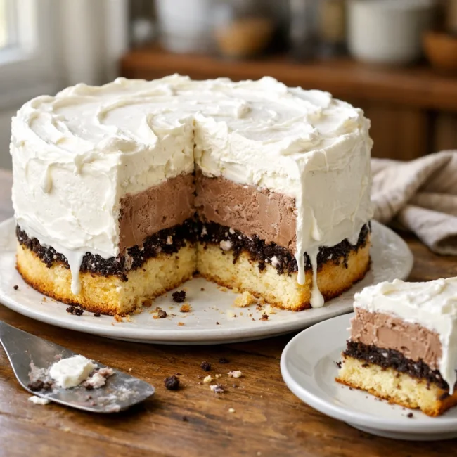 Traditional Ice Cream Cake