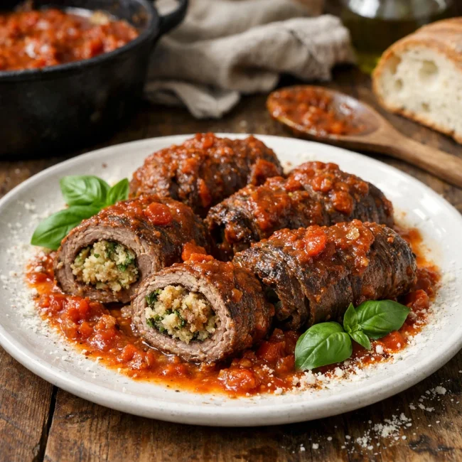 Traditional Italian Braciole