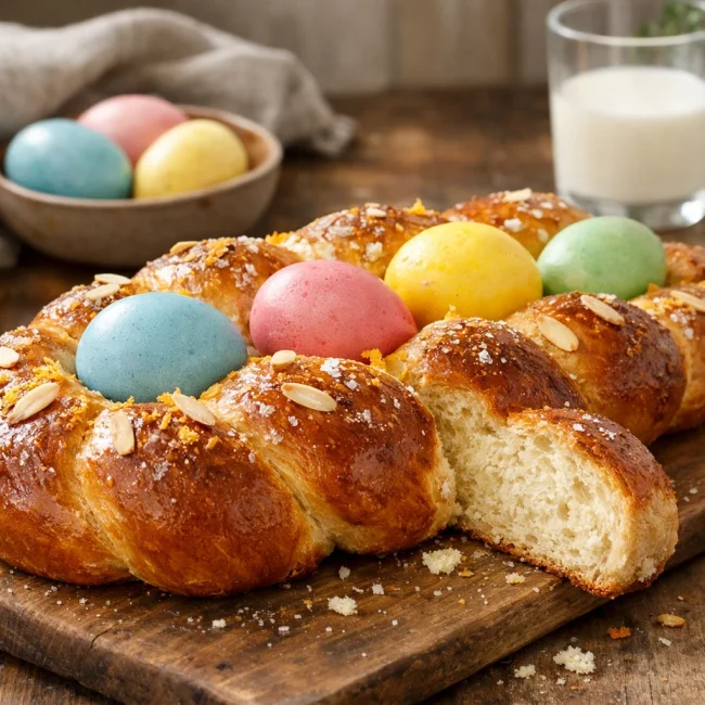 Traditional Italian Easter Bread