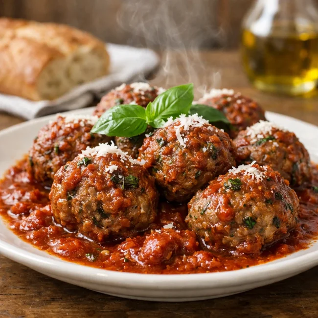 Traditional Italian Meatballs