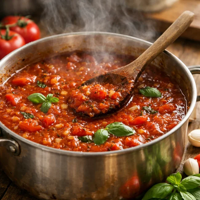 Traditional Italian Spaghetti Sauce