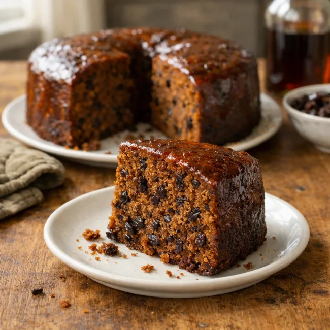 Traditional Jamaican Rum Cake