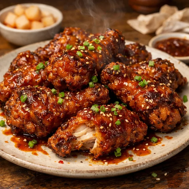 Traditional Korean Chicken Wings