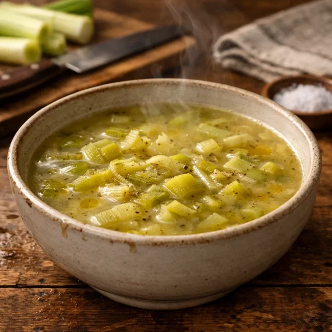 Traditional Leek Soup