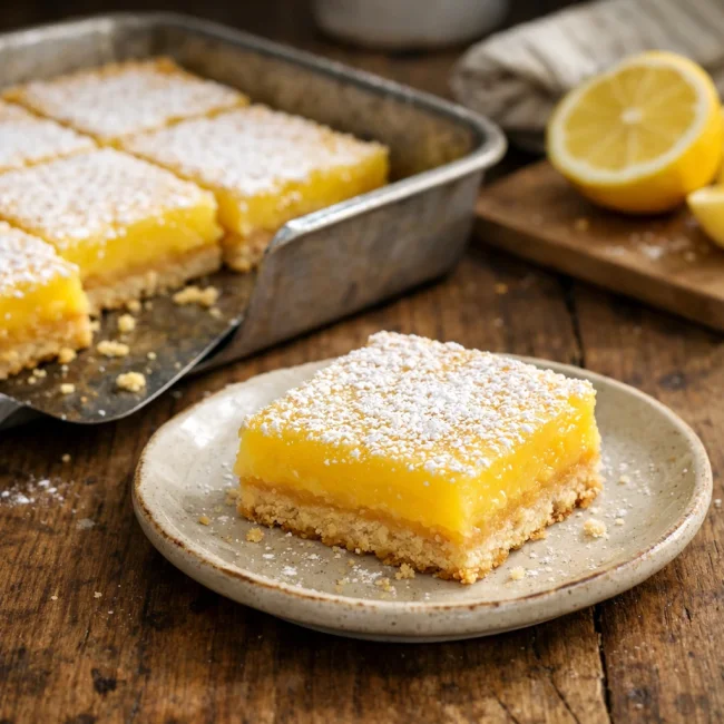 Traditional Lemon Squares