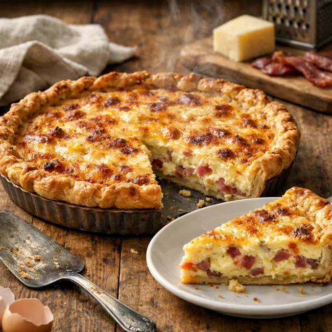 Traditional Lorraine Quiche