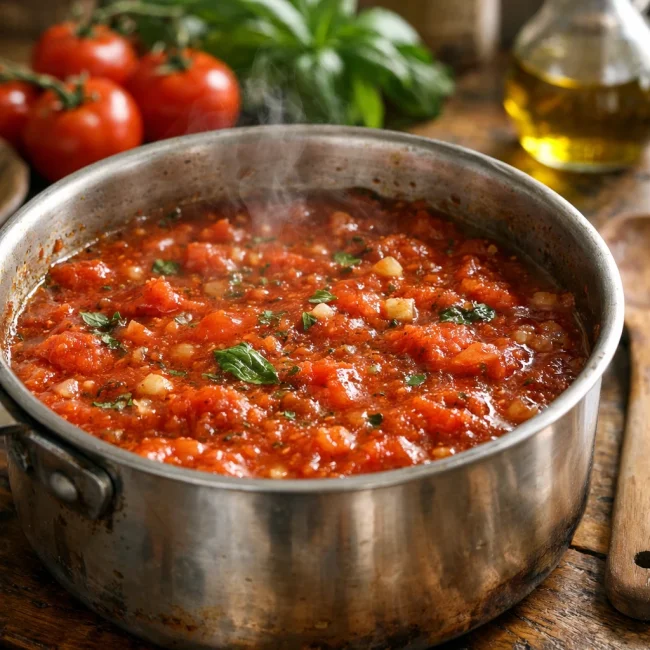 Traditional Marinara Sauce