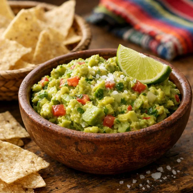 Traditional Mexican Avocado Dip