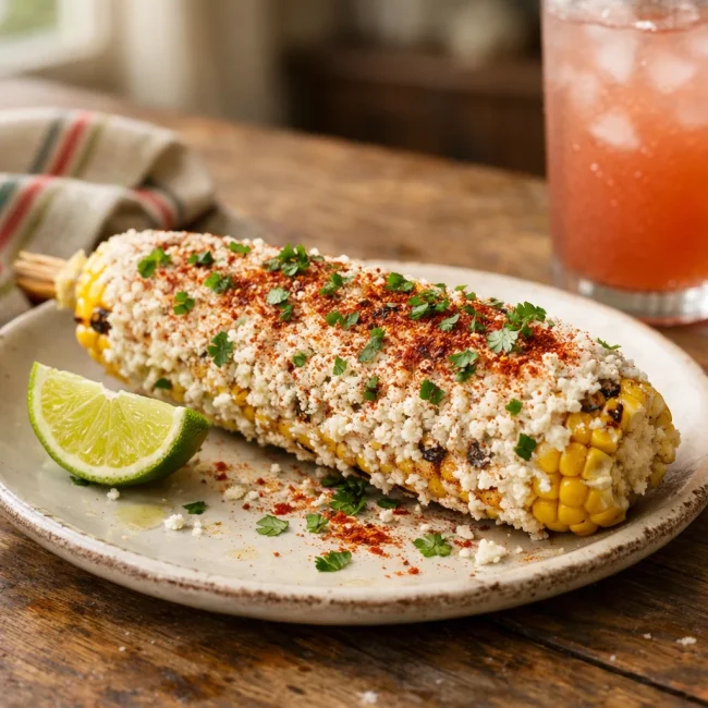 Traditional Mexican Elote