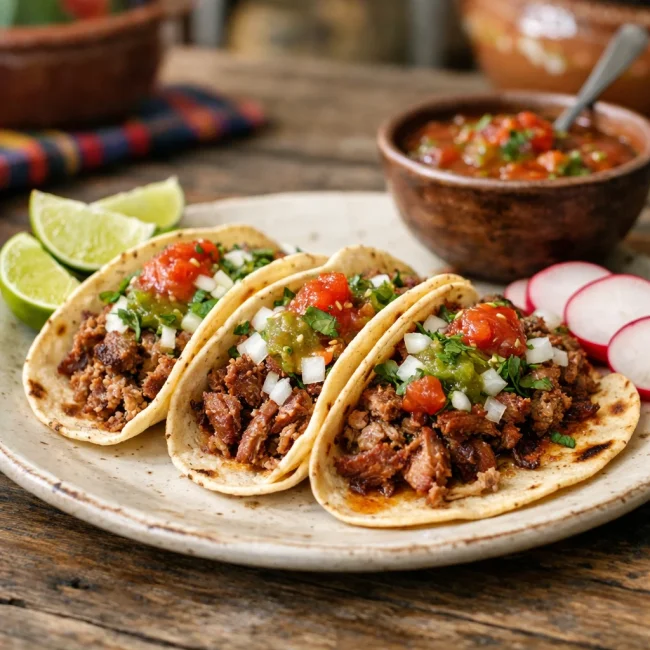 Traditional Mexican Tacos