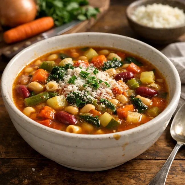 Traditional Minestrone Soup