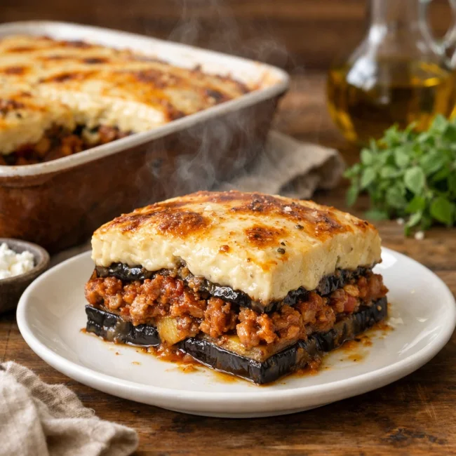 Traditional Moussaka