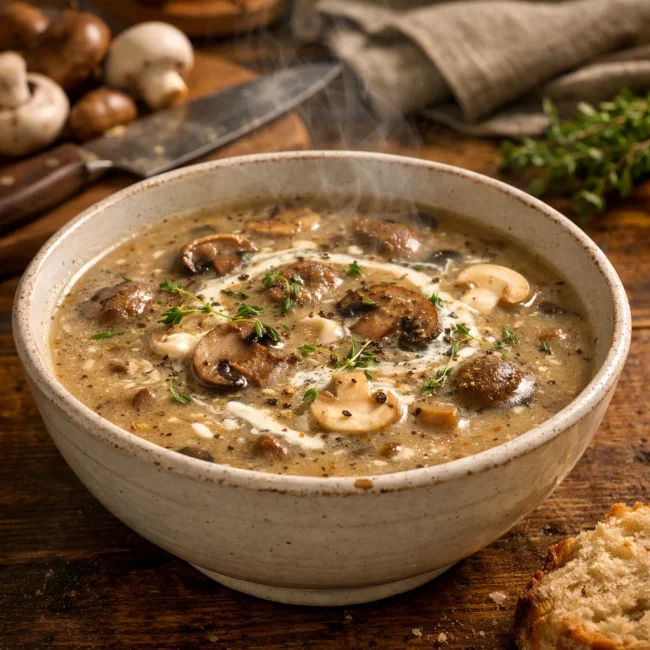Traditional Mushroom Soup
