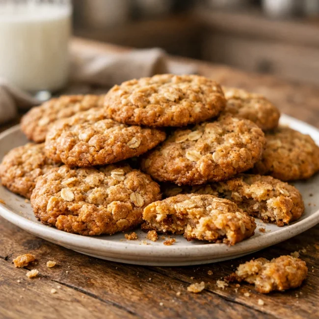 Traditional Oatmeal Cookies