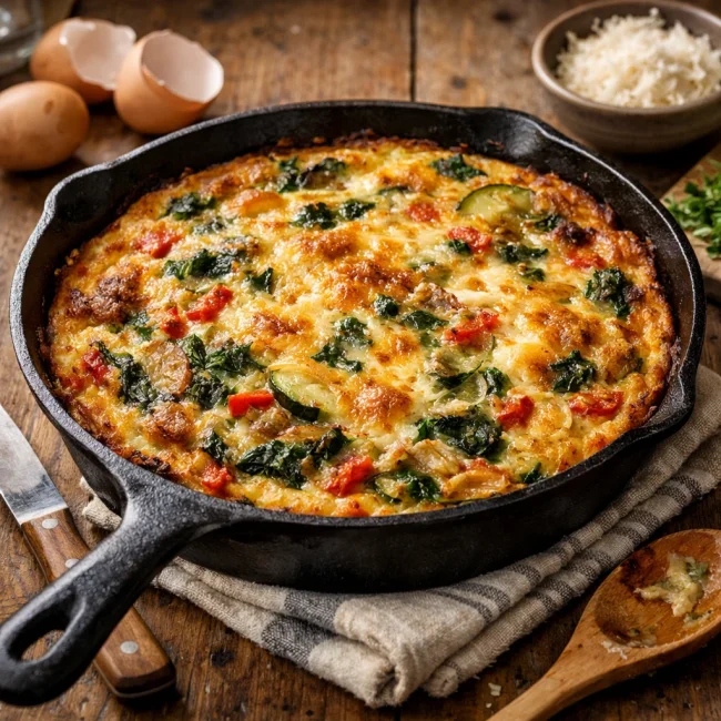 Traditional Oven-Baked Frittata