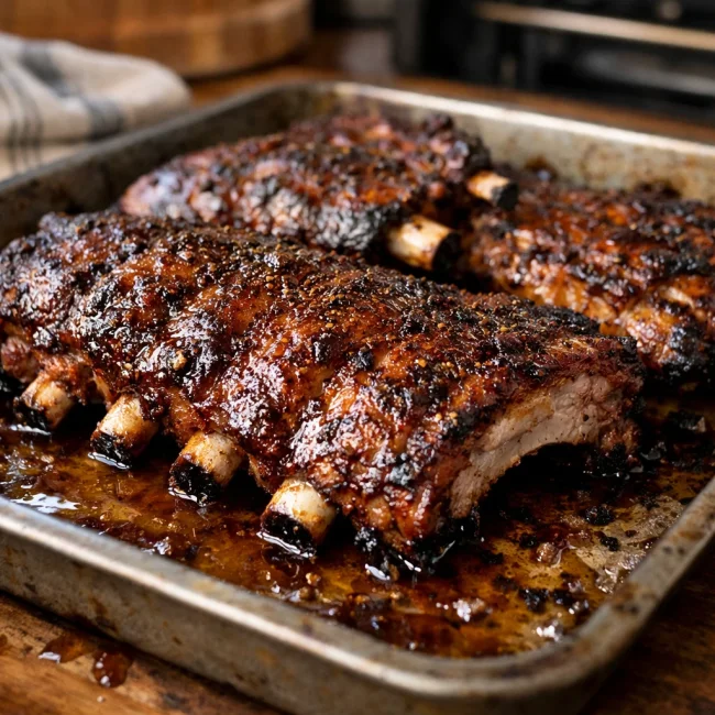 Traditional Oven-Roasted Ribs