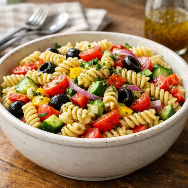 Traditional Pasta Salad