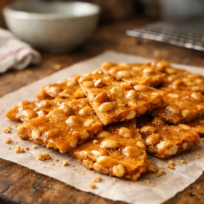 Traditional Peanut Brittle