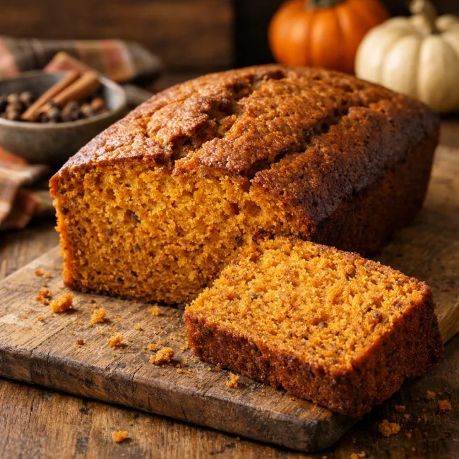 Traditional Pumpkin Loaf
