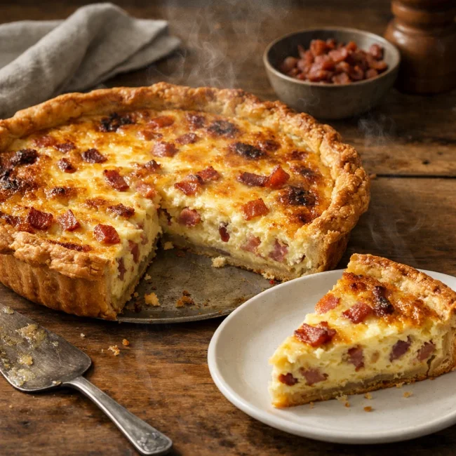 Traditional Quiche Lorraine