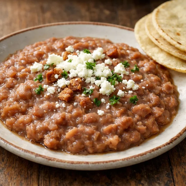 Traditional Refried Beans