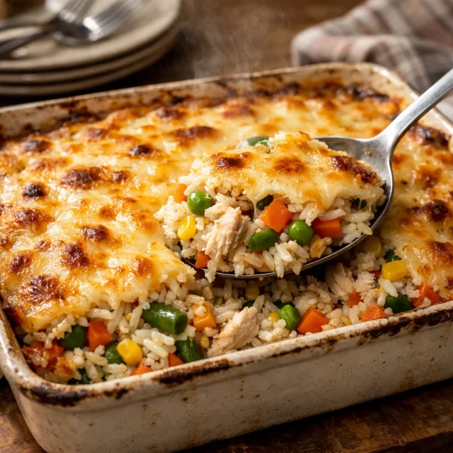 Traditional Rice Delight Casserole