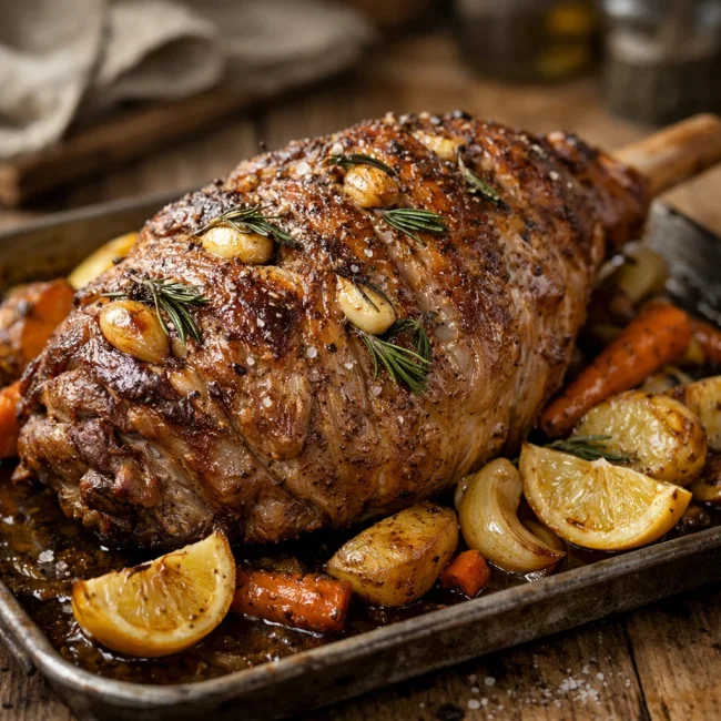 Traditional Roast Leg of Lamb