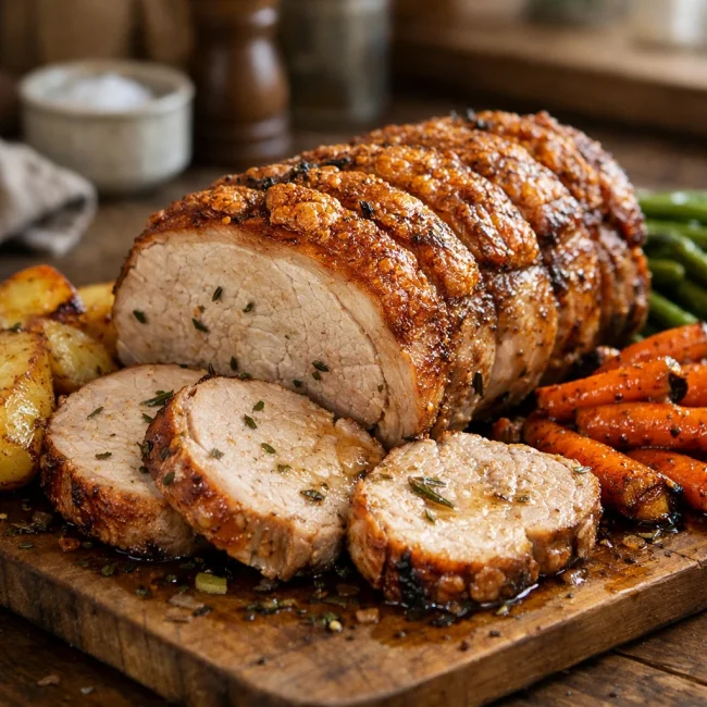 Traditional Roast Loin of Pork