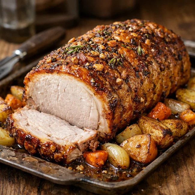 Traditional Roast Pork Loin