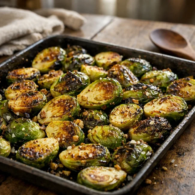 Traditional Roasted Brussels Sprouts
