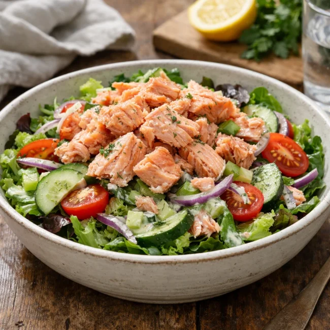 Traditional Salmon Salad