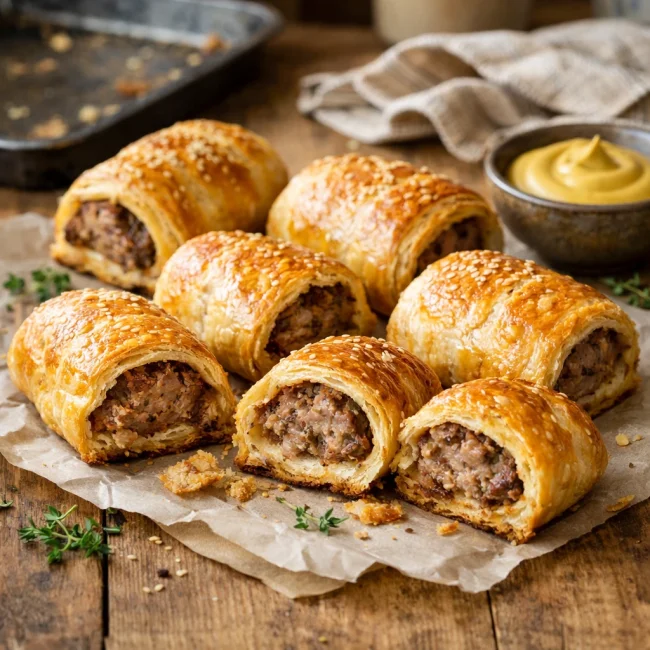 Traditional Sausage Rolls