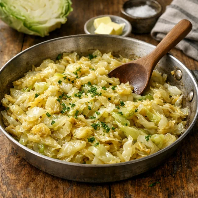 Traditional Sautéed Cabbage