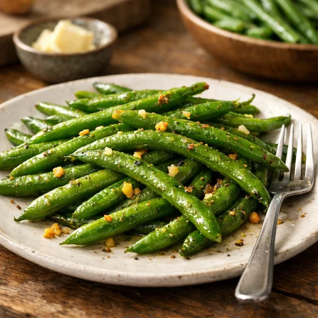 Traditional Sautéed Green Beans