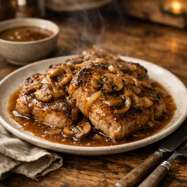 Traditional Savory Pork Chops