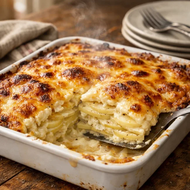 Traditional Scalloped Potatoes