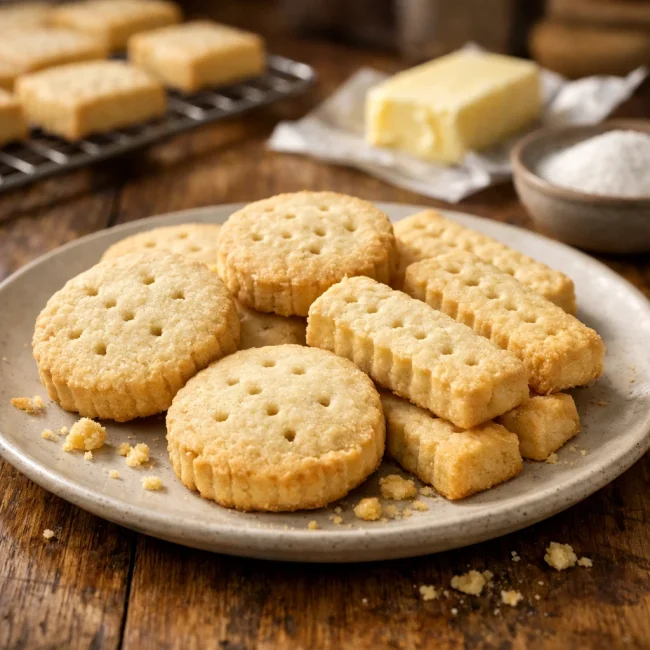 Traditional Shortbread Cookies