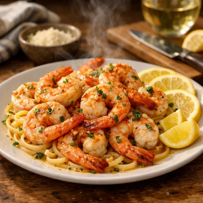 Traditional Shrimp Scampi