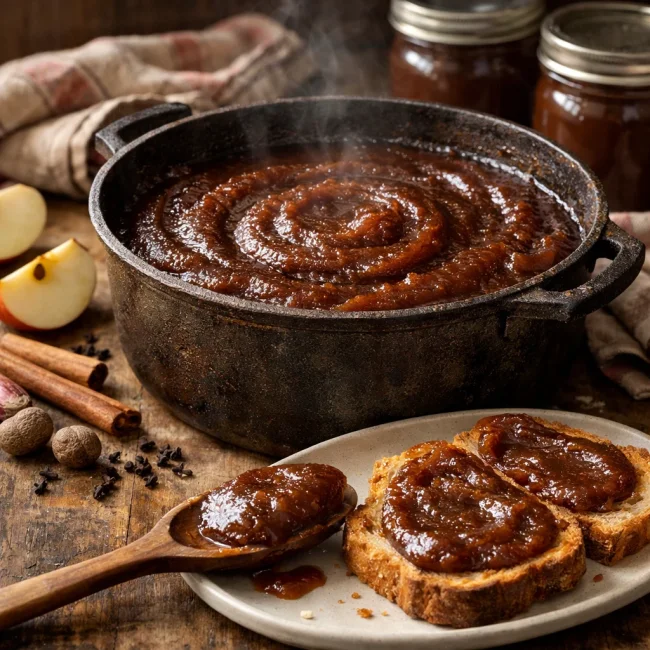 Traditional Slow-Cooked Apple Butter