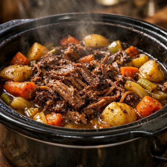 Traditional Slow Cooked Pot Roast