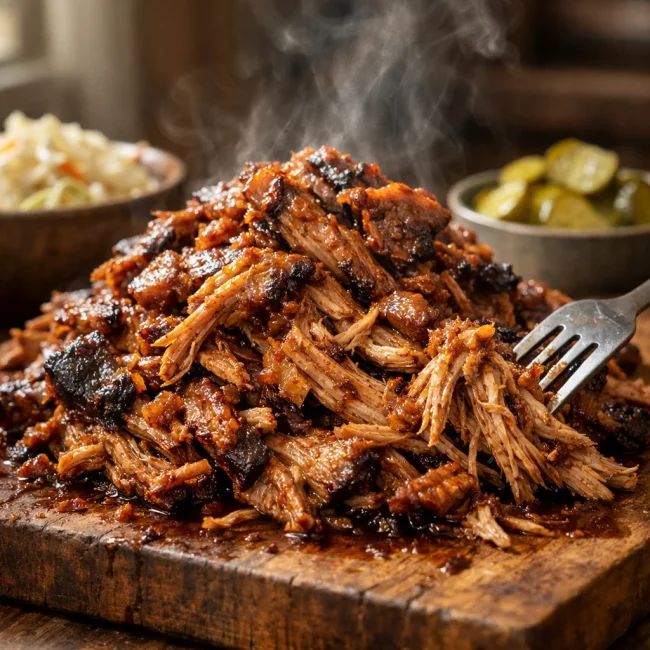 Traditional Slow-Cooked Pulled Pork