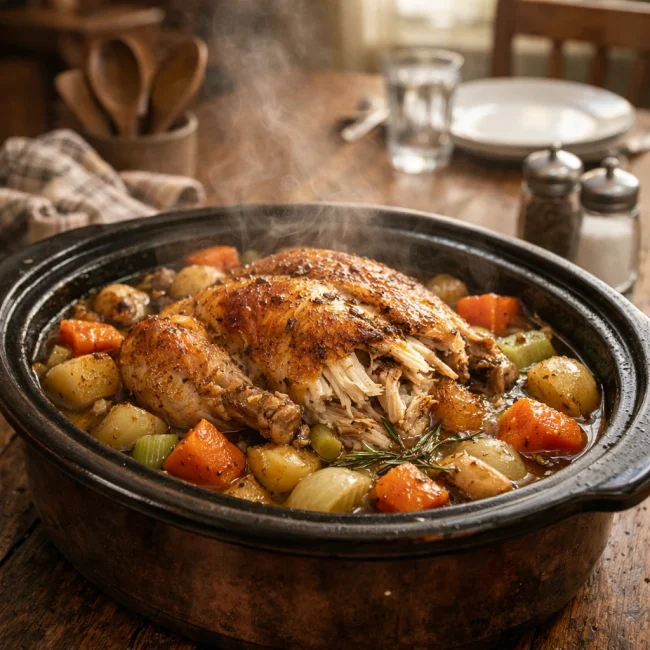 Traditional Slow Cooker Chicken