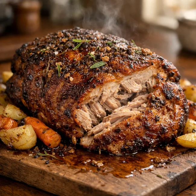 Traditional Slow-Roast Pork Shoulder