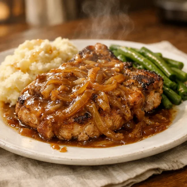 Traditional Smothered Pork Chops