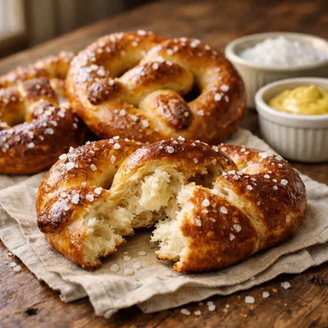 Traditional Soft Pretzels