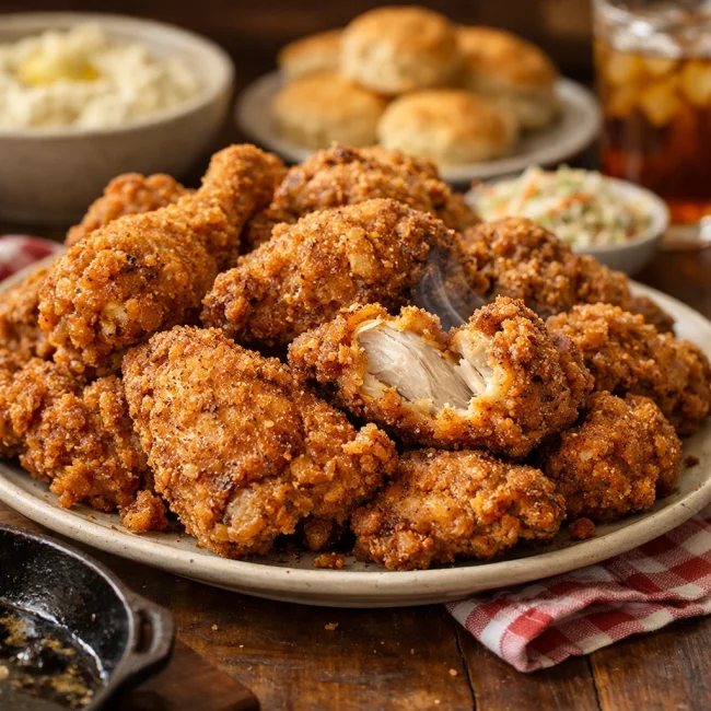 Traditional Southern Fried Chicken