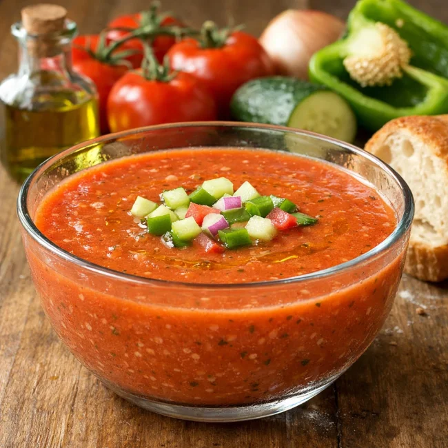 Traditional Spanish Gazpacho