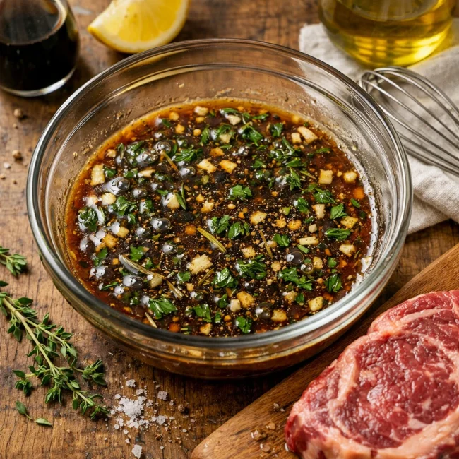 Traditional Steak Marinade