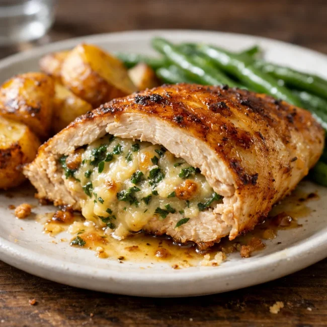 Traditional Stuffed Chicken Breast