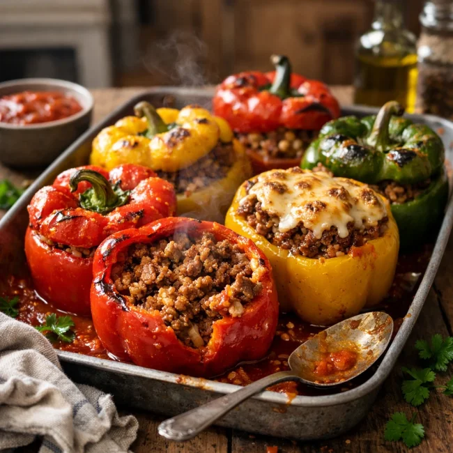 Traditional Stuffed Peppers
